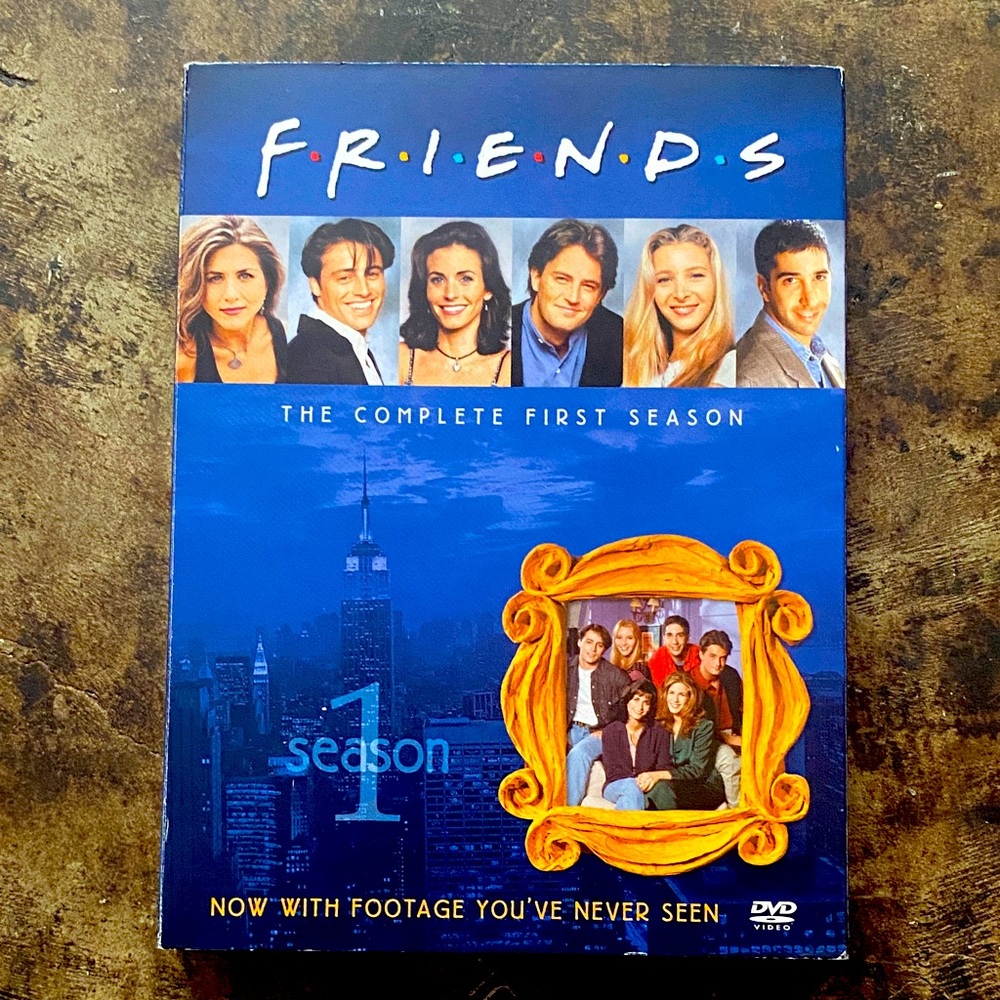FRIENDS Season 1 DVD Box Set - Blue and Orange